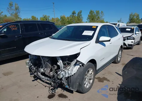 2018 Chevrolet Equinox Lt из США, поврежденный, VIN 2GNAXJEV2J6115287